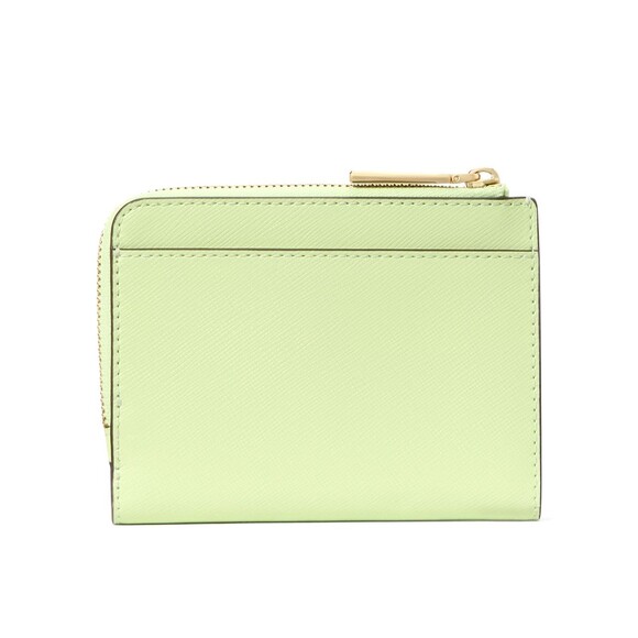 New Kate Spade Madison Small L Zip Wallet Saffiano Leather Matcha Latte - Picture 3 of 3